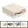 Artiss Bed Sheet Organiser Boxes 8 Piece King Size Bedding Storage Foldable Beige Viewing Window Set
