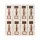 Artiss Bed Sheet Organiser Boxes 8 Piece King Size Bedding Storage Foldable Beige Viewing Window Set