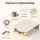 Artiss Bed Sheet Organiser Boxes 8 Piece King Size Bedding Storage Foldable Beige Viewing Window Set