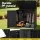 Gardeon 1170L Lockable Outdoor Storage Box Weatherproof PP Cabinet Triple Door Black 140x82x121cm 1170L