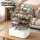 Artiss 5-Tier Clear Plastic Storage Box Detachable Layers with Handle Sealing Buckle Stackable 30x16.5x31cm