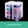 Artiss 20 Pack Clear Shoe Box Storage, Foldable Stackable PP Plastic, 28x18x10cm, Portable & Ventilated