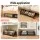 Artiss Set of 2 Under Bed Storage Containers Metal Frame Breathable Mesh Quilt Organiser Wheeled 60x40x16cm