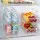 Artiss 2 Pack Clear 2 Tier Pull Out Cabinet Organisers