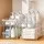 Artiss 2 Pack Clear 2 Tier Pull Out Cabinet Organisers