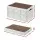 Gardeon 50L Collapsible Outdoor Storage Box, Stackable Folding Organiser with Durable Plywood Lid, Beige