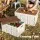 Gardeon 50L Collapsible Outdoor Storage Box, Stackable Folding Organiser with Durable Plywood Lid, Beige