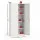 Artiss 180cm Steel Locker Storage Cabinet with 4 Adjustable Shelves