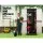 Gardeon 173cm Beige Outdoor Storage Cabinet – Lockable, Weather-Resistant, Adjustable Shelves, Premium Plastic