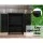 Gardeon 92cm Lockable Outdoor Storage Cabinet, Weather-Resistant Plastic, Adjustable Shelves, Black, for Garden & Garage