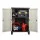 Gardeon Outdoor Storage Cabinet Box – 92cm Lockable Beige Cupboard with Adjustable Shelf, Weather-Resistant Design