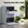 Gardeon Parcel Drop Box, Steel, 47x27x75cm, Grey, Secure Package Delivery, Water-Resistant, Large Capacity