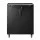 Giantz Rolling Tool Cabinet 75cm Heavy-Duty Steel Storage with Adjustable Shelf Double Doors and Wheels Black