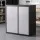 Giantz Wall-Mount Steel Tool Cabinet with Adjustable Shelf Keyed Lock 180 Degree Doors Black Grey