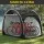 Giantz Bike Storage Tent 200cm x 150cm x 165cm Water-Resistant UV Shelter with Ventilation Black