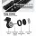 Wanderlite 2pcs Luggage Trolley Set, ABS Hard Shell, 20