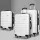 Wanderlite 3-Piece Luggage Trolley Set, ABS Hard Shell, Sizes 28