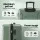 Wanderlite 3pc Luggage Set - Grey Green, Lightweight Hard Case, TSA Locks, 360° Dual Wheels, Sizes 20
