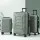 Wanderlite 3pc Luggage Set - Grey Green, Lightweight Hard Case, TSA Locks, 360° Dual Wheels, Sizes 20