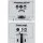 Wanderlite 3pc Luggage Trolley Set, ABS Hard Shell, Silver, 20/24/28