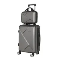 Wanderlite Luggage Set, ABS Hard Shell, 12