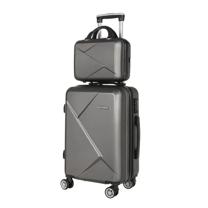 Wanderlite Luggage Set, ABS Hard Shell, 12