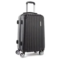 Wanderlite Luggage Trolley Travel Set, ABS Hard Case, 28