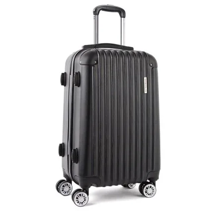 Wanderlite Luggage Trolley Travel Set, ABS Hard Case, 28