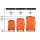 Wanderlite 3pc Luggage Trolley Set, ABS Hard Case, 20