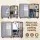 Wanderlite 5pc Luggage Set: Lightweight ABS Hard Shell, TSA Locks, 360° Dual Wheels, 20