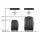 Wanderlite 2pcs Luggage Trolley Set, ABS Hard Case, 20