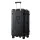 Wanderlite 28-Inch Trunk Luggage Suitcase 90L with USB and Type-C Ports, TSA Lock and 360° Spinner Wheels Black