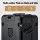 Wanderlite 28-Inch Trunk Luggage Suitcase 90L with USB and Type-C Ports, TSA Lock and 360° Spinner Wheels Black