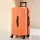 Wanderlite 28 inch Trunk Luggage 5 Wheel Spinner TSA Lock USB Type C 90L ABS Orange Suitcase Travel Gear