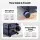 Wanderlite 32 Inch Trunk Luggage Deep Indigo ABS 130L Spinner TSA Lock USB Type‑C 5 Wheels 3/7 Split