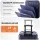 Wanderlite 32 Inch Trunk Luggage Deep Indigo ABS 130L Spinner TSA Lock USB Type‑C 5 Wheels 3/7 Split