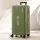 Wanderlite 75cm Vertical Trunk Luggage with USB and Type-C Ports TSA Lock 360-Degree Dual Spinner Wheels Olive Green