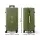 Wanderlite 75cm Vertical Trunk Luggage with USB and Type-C Ports TSA Lock 360-Degree Dual Spinner Wheels Olive Green