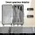 Wanderlite 75cm Vertical Trunk Luggage with USB and Type-C Ports TSA Lock 360-Degree Dual Spinner Wheels Olive Green