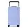 Wanderlite 28 inch Wide Handle Suitcase Light Blue Large Capacity 360° Wheels TSA Lock PC Shell Aluminium Handle