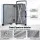 Wanderlite 28 inch Wide Handle Suitcase Light Blue Large Capacity 360° Wheels TSA Lock PC Shell Aluminium Handle