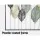 Artiss Metal Leaf Tree of Life Wall Art - 99.5cm x 59.5cm, Multi-Coloured, Durable Home Decor with Easy Maintenance