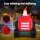 Jingle Jollys 2.6M Christmas Inflatable Santa Truck with LED Lights, Water-Resistant & UV-Resistant Polyester