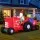 Jingle Jollys 2.6M Christmas Inflatable Santa Truck with LED Lights, Water-Resistant & UV-Resistant Polyester