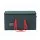 Jingle Jollys Christmas Baubles Storage Box 128 Slots with 2 Side Pockets Double Handles Zippered Green