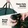 Jingle Jollys 60cm Christmas Garland Wreath Storage Bag, 2-Tier Oxford Fabric, Durable, Dustproof, Green, Organiser