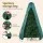 Jingle Jollys Christmas Tree Storage Bag - Fits 9ft Trees, Durable Oxford Fabric, Green, Easy Access, Dust Protection
