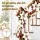Jingle Jollys 14Pcs White Poinsettia Xmas Flowers Set – 25cm Lifelike Polyester Blooms for Trees, Garlands & Wreaths