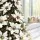Jingle Jollys 14Pcs White Poinsettia Xmas Flowers Set – 25cm Lifelike Polyester Blooms for Trees, Garlands & Wreaths