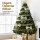 Jingle Jollys 20M Gold Christmas Ribbon - Premium Nylon with Festive Tree Print for Tree, Garland, Wreath Decor